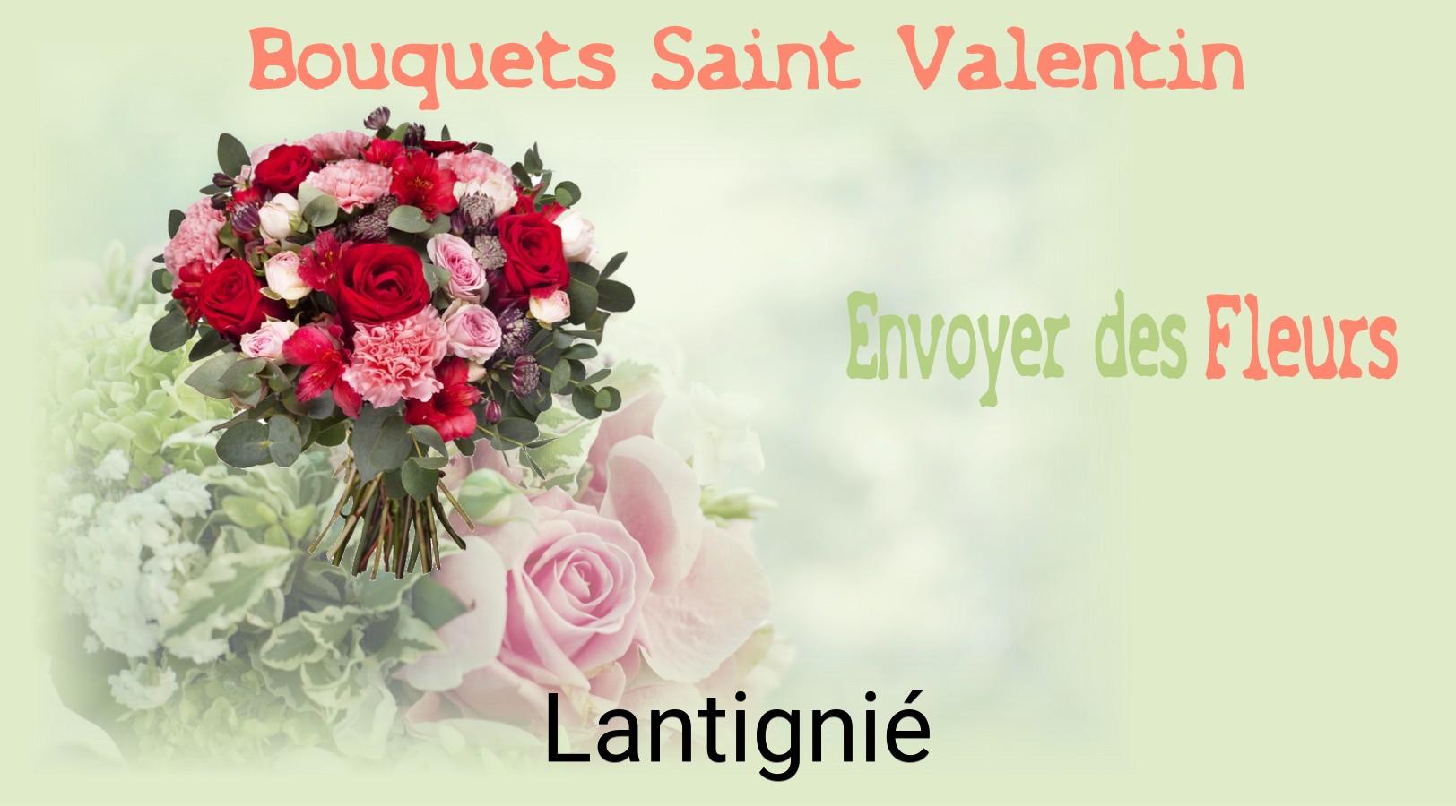 Roses de Saint-Valentin livrées à Lantignié